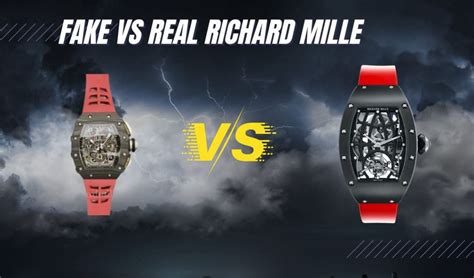 richard mille fake vs real|richard mille knock off.